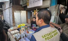 Antisipasi Penimbunan, Polda Jabar Sidak Pasar di Astana Anyar