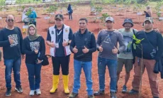 Tanam Pohon Kecamatan Bojonggede, PMC dan Eiger Hijaukan Jalan Bomang