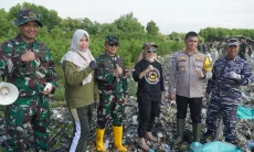 Jumsih Forkopimda di Pesisir Kesenden, Kapolres Jadi Motor Penggerak