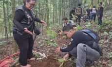 Komunitas Bikers BOI Chapter Bogor Ini Dukung Program Hutan Kota