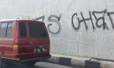 Aksi Vandalisme di Underpass Dustira Cimahi Terus Berulang