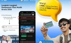 Cara Pesan Tiket Mudik Gratis 2026, 1 NIK hanya Berlaku untuk 1 Tiket