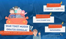 War Tiket Mudik Gratis 2026 Dibuka Hari Ini 11 Februari - 5 Maret, Jangan Ketingalan!
