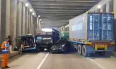 Kecelakaan Beruntun di Tol Ciawi wilayah Bogor Timur, Tujuh Kendaraan Rusak