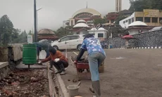 Kawasan Masjid Atta’awun Puncak Wajah Baru, Pedagang Berharap Genjot Angka Kunjungan