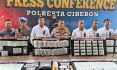 Polresta Cirebon Ungkap 12 Kasus Narkoba, 16 Tersangka Diamankan