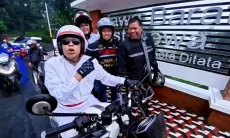 Gunakan Motor, Dedi Mulyadi Ajak Bupati/Wali Kota Tinjau Hasil Perbaikan Jalan
