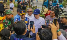 Dedie A Rachim Siapkan Jalur Angkut Puing Bongkaran Pasar dan Plaza Bogor