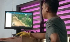 Terekam CCTV, Maling Jebol Pintu Teralis Ruang Laboratarium Komputer SDN 01 Cibinong