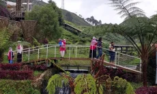 Jelang Ramadan, Objek Wisata Ecopark Curugtilu Jadi  Lokasi Favorit Munggahan