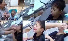 Viral! Seorang Anak Disiksa Sampai Mimisan oleh ART di Ujungberung Bandung
