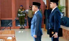 Perkuat Fondasi Birokrasi, Dadang Supriatna Lantik 154 Pejabat di Lingkungan Pemkab B