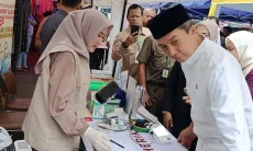 Dedie Apresiasi Bazar Ramadan di Pasar Gembrong, Sesuai Harapan Pemkot