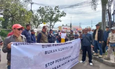 Ratusan Warga Pangalengan Kawal Sidang Praperadilan Soal Dugaan Kasus Perusakan Lahan
