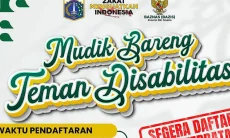 Baznas Buka Pendaftaran Mudik Gratis 2026 untuk Disabilitas, Ini Syarat dan Rutenya