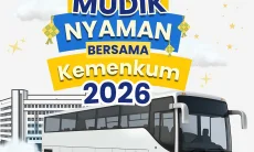 Pendaftaran Mudik Gratis 2026 Kemenkum Dibuka, Ini Syarat dan Rute Tujuannya