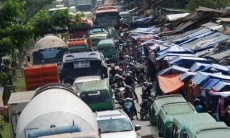 Cegah  Kepadatan Pasar Kaget, Polda Jabar Siapkan Barier dan Rekayasa Lalu Lintas