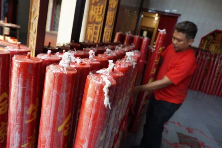 FOTO : Persiapan Menyambut Tahun Baru Imlek 2026