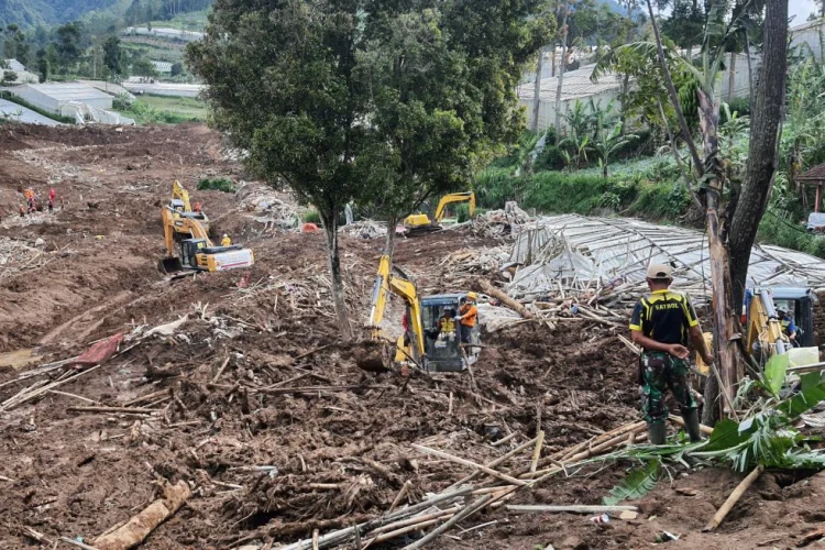 Update Pencarian Longsor Pasirlangu, dari 92 Kantong Jenazah, 67 Teridentifikasi