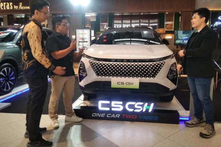 Chery Luncurkan SUV Hybrid Modern C5 CSH untuk Pasar Bandung