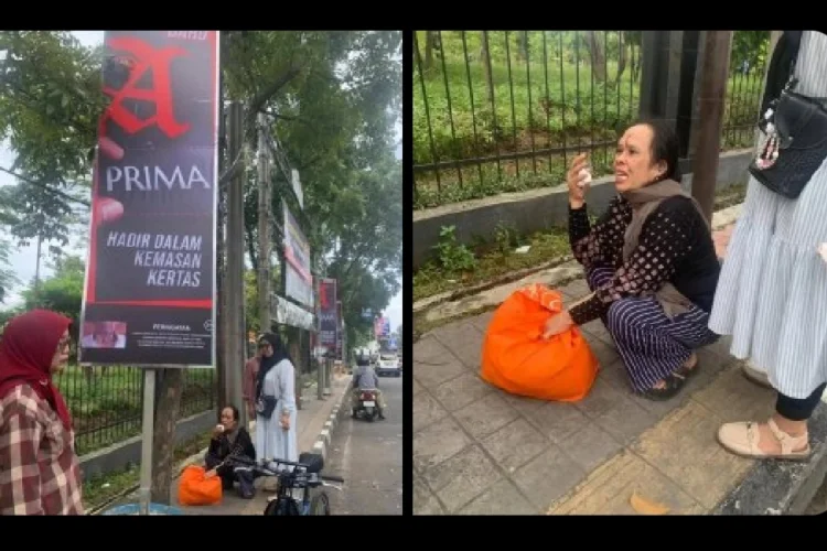 Viral Pejalan Kaki Terluka Kena Besi Reklame Rokok di Bandung, Netizen Geram
