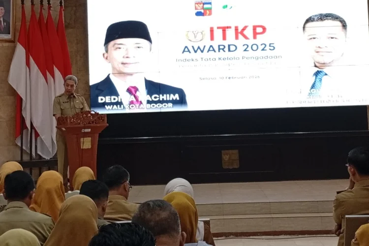 ITKP Award 2026 Diberikan Pemkot Bogor untuk Pengadaan Barang dan Jasa Sesuai Aturan