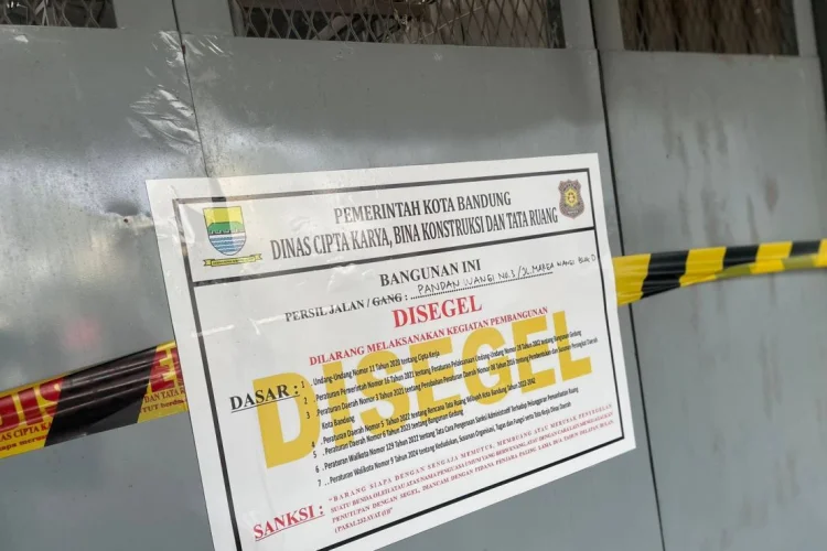 Satpol PP Kota Bandung Bidik Penertiban 8 Titik Bangunan Liar pada Awal 2026 Ini