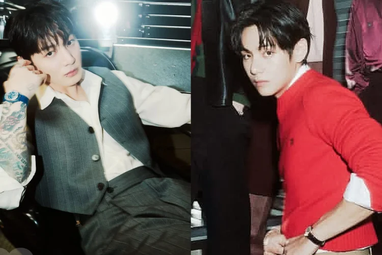 V BTS Ceritakan Jungkook Menangis Tersedu-sedu Selama Wajib Militer, Kenapa??