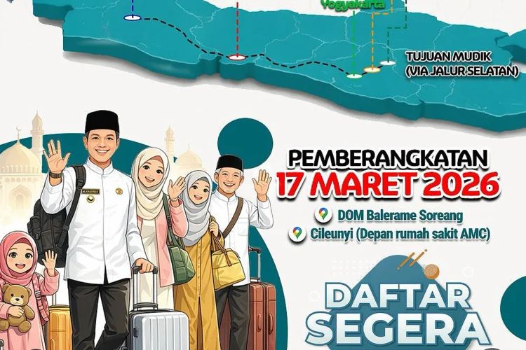 Pendaftaran Offline, Kebupaten Bandung Buka Program Mudik Gratis 2026 Hari Ini