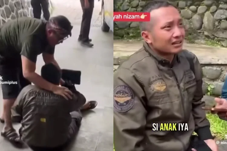 Anaknya Meninggal jadi Korban KDRT Istri di Sukabumi, Ayah Nizam hanya Bisa Menangis