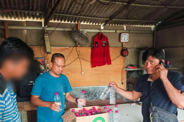 Perangi Penyakit Masyarakat, Polresta Cirebon Sita 78 Botol Miras
