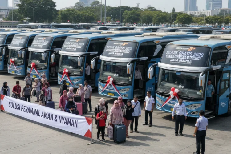 Dibuka 25 Februari, Peserta Bisa Dapat Uang Saku dari Mudik Gratis 2026 Jasa Marga