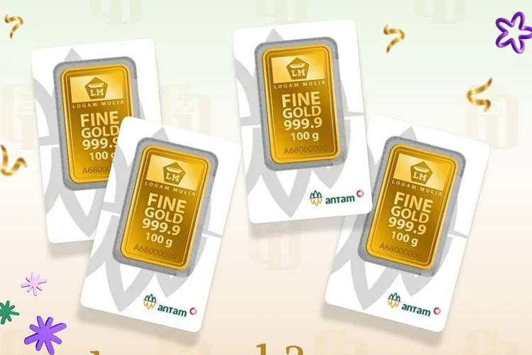 Harga Emas Hari Ini 9 Maret turun Rp55.000, Antam per Gram Rp3,004 Juta