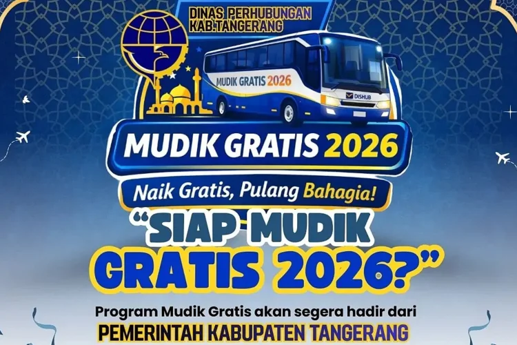 Pendaftaran Dibuka, Ini Persyaratan Mudik Gratis 2026 Kabupaten Tangerang