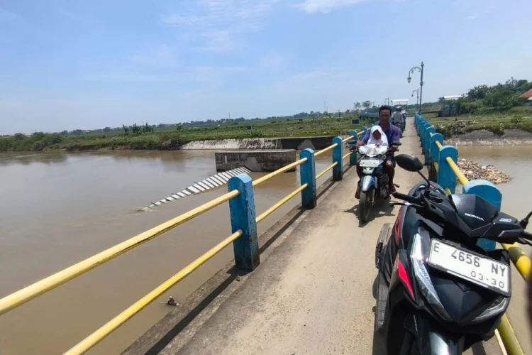 Bendungan Karet Tawangsari Bermasalah, Warga Khawatir Air Asin Masuk Sungai
