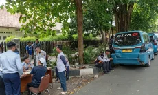 21 Angkot Terjaring Razia Administrasi Dishub Kota Bogor