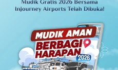 Mudik Gratis 2026 inJourney Airports Dibuka, Ini Rute Tujuan Bus dan Kereta Api