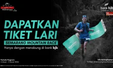 Dukung Gaya Hidup Sehat, bank bjb Buka Program Tiket Semarang Mountain Race 2026