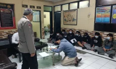 Diduga Akan Balap Liar, Tim Prabu Amankan 20 Pemuda dan Sita 15 Motor