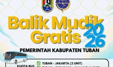 Begini Cara Daftar Arus Balik Mudik Gratis 2026 Pemkab Tuban