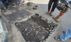 DPUPR Menduga Lubang Amblasan Paledang Lantaran Saluran Drainase JPO