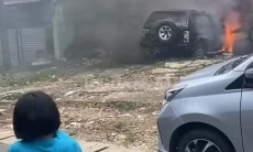 Viral Mobil Terbakar di Mampang, Polisi Sebut Dipicu Anak Bakar Kertas