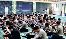 Doa Bersama Jelang Ops Ketupat Lodaya 2026, Ditlantas Polda Jabar Libatkan Anak Yatim