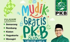 DPP PKB Buka Pendaftaran Mudik Gratis 2026, Ini Rute Tujuannya