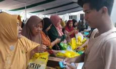 Kejari Kabupaten Cirebon Gelar Bazar Ramadan, 1.000 Paket Sembako Ditebus Rp40 Ribu