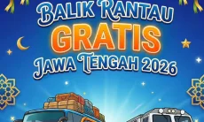 Jadwal Keberangkatan Bus Arus Balik Mudik Gratis 2026 Pemprov Jateng
