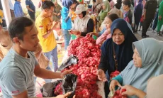 Gerakan Pangan Murah, Polda Jabar dan Polrestabes Bandung Sediakan 200 Ton Beras