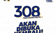 Masih Banyak Seat Kosong, Ditjen Hubdat Buka lagi Pendaftaran Mudik Gratis 2026