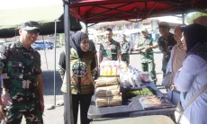 Bazar Ramadan TNI  di Tasikmalaya, Upaya Bantu Kebutuhan Warga Selama Puasa