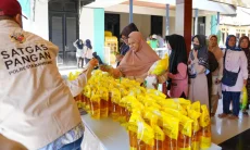 Polresta Bandung Gelar Gerakan Pangan Murah Serentak di Soreang, 800 Warga Terbantu